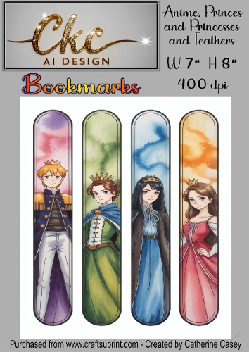 Anime, Princes  and Princesses and Feathers W 7  H 8 400 dpi - 0004