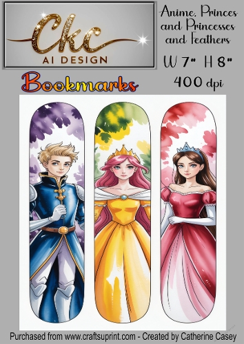 Anime, Princes  and Princesses and Feathers W 7  H 8 400 dpi - 0007