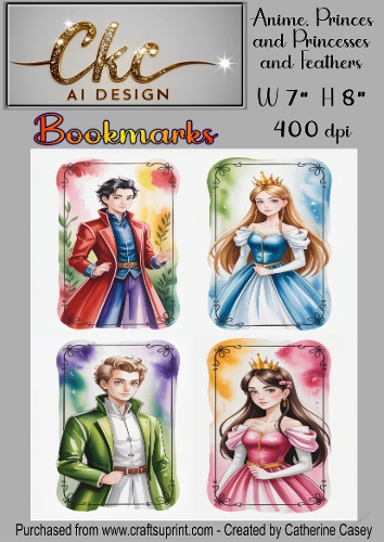 Anime, Princes  and Princesses and Feathers W 7  H 8 400 dpi - 0019
