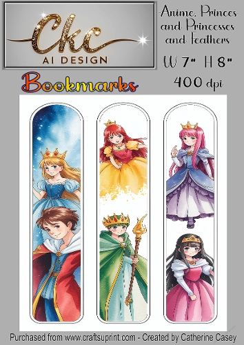 Anime, Princes  and Princesses and Feathers W 7  H 8 400 dpi - 0038