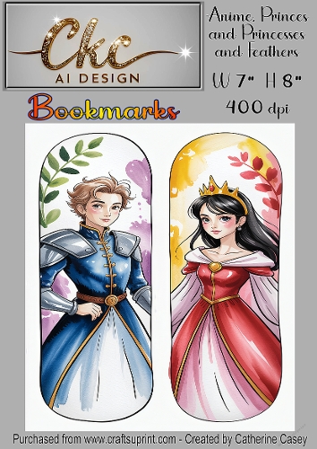 Anime, Princes  and Princesses and Feathers W 7  H 8 400 dpi - 0047