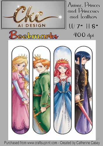 Anime, Princes  and Princesses and Feathers W 7  H 8 400 dpi - 0053