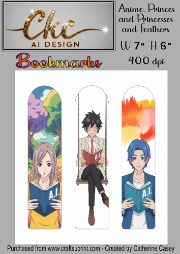 Anime, Princes  and Princesses and Feathers W 7  H 8 400 dpi - 0055