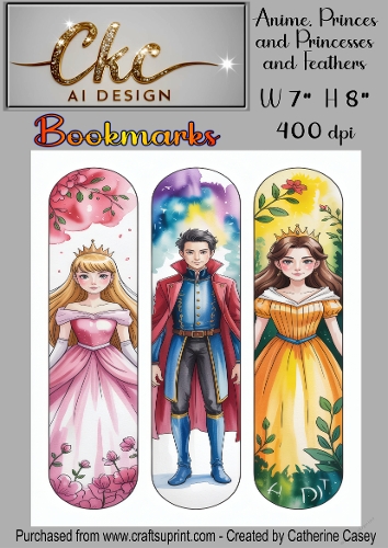 Anime, Princes  and Princesses and Feathers W 7  H 8 400 dpi - 0056