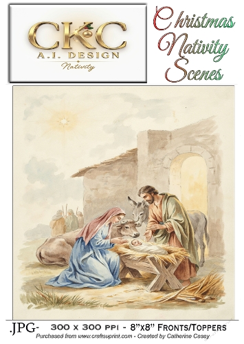 AI Christmas Nativity Scene - 6