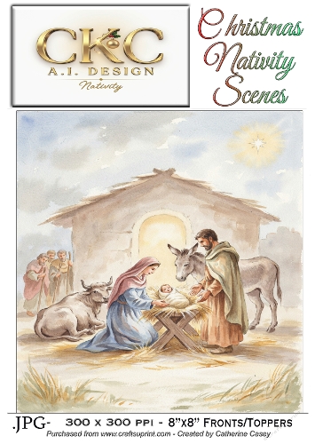 AI Christmas Nativity Scene - 8