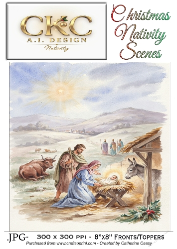 AI Christmas Nativity Scene - 9