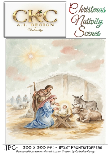 AI Christmas Nativity Scene - 11