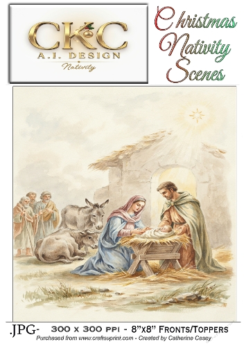 AI Christmas Nativity Scene - 12