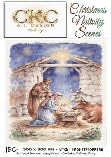 AI Christmas Nativity Scene - 13