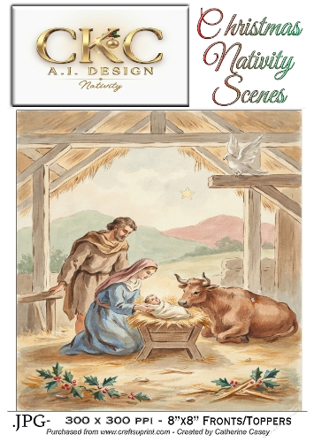 AI Christmas Nativity Scene - 24