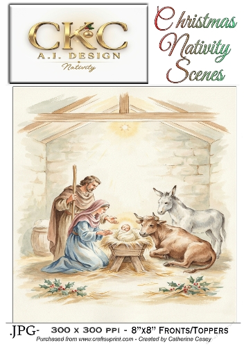 AI Christmas Nativity Scene - 25