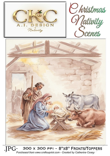 AI Christmas Nativity Scene - 26