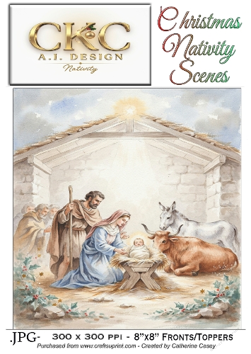 AI Christmas Nativity Scene - 27