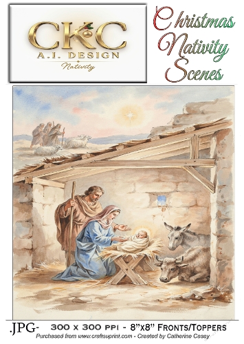 AI Christmas Nativity Scene - 28