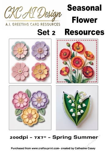 50 AI Seasonal Flower Resources – Spring & Summer Floral Collection - Spring and Summer - Set 2