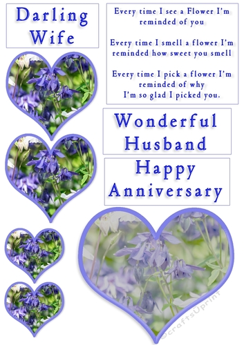 Bluebell Heart