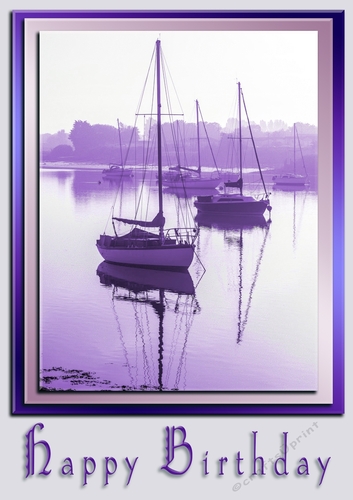 Purple Boats
