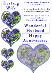Bluebell Heart