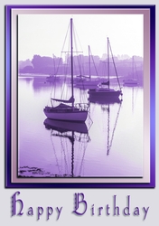 Purple Boats