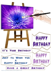 Purple Painting