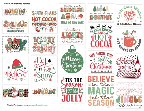 Colourful Christmas Quotes 1