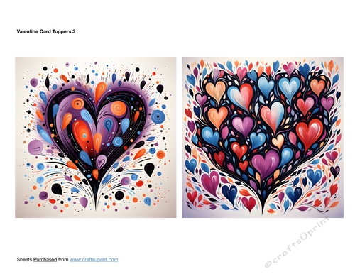 Valentine Card Toppers 3