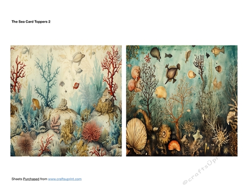 The Sea Card Toppers 2