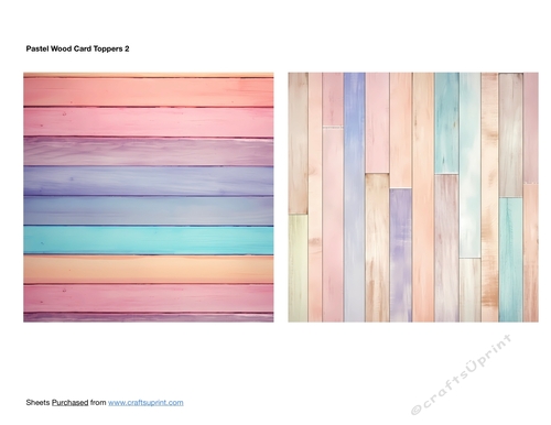 Pastel Wood Card Toppers 2