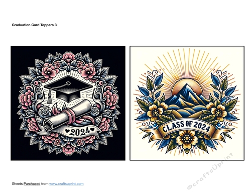 Graduation Card Toppers 3
