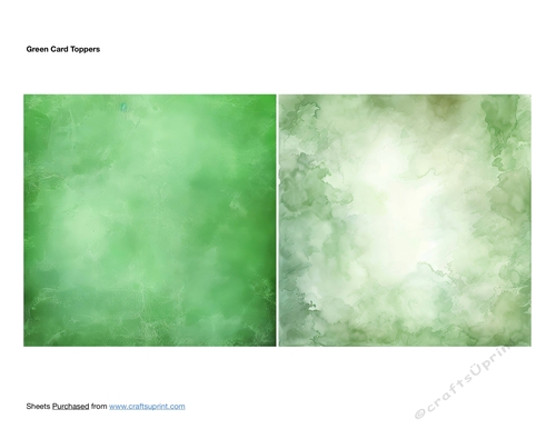Green Card Toppers