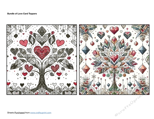 Bundle of Love Card Toppers