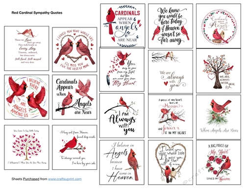Red Cardinal Sympathy Quotes
