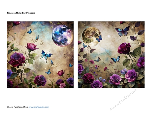 Timeless Night Card Toppers