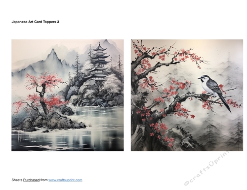 Japanese Art Card Toppers 3