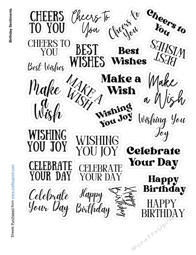 Birthday Sentiments