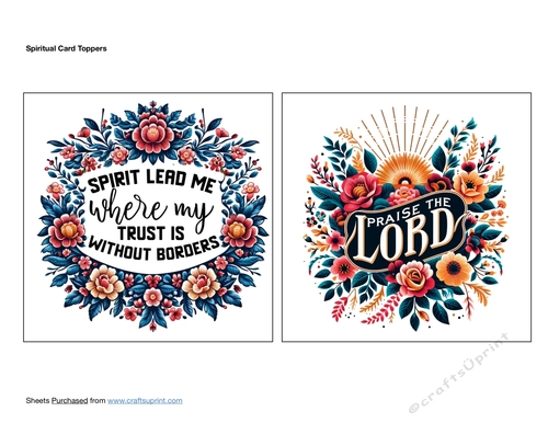 Spiritual Card Toppers