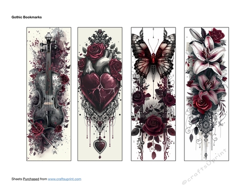 Gothic Bookmarks