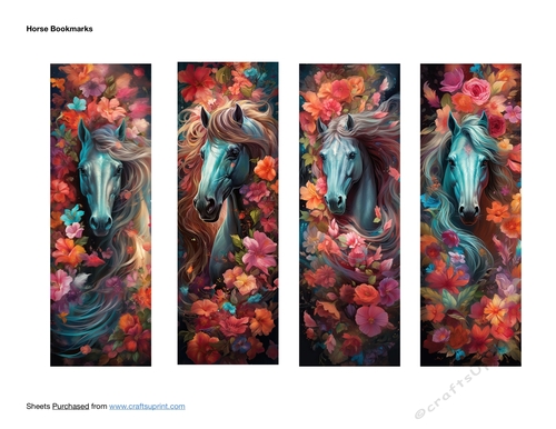 Horse Bookmarks
