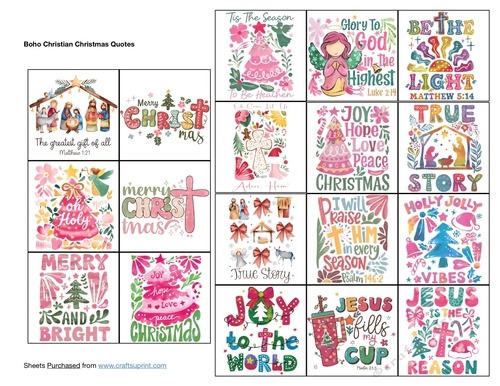 Boho Christian Christmas Quotes