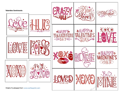 Valentine Sentiments
