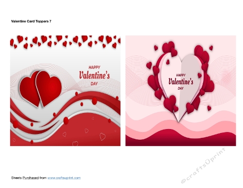 Valentine Card Toppers 7