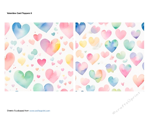 Valentine Card Toppers