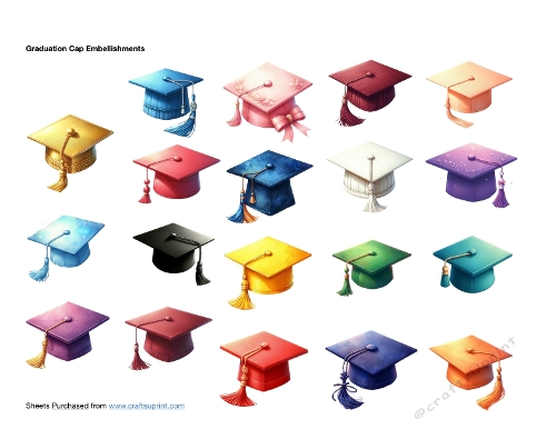 Graduation Cap Embellishments