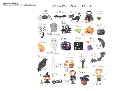 Halloween Alphabet