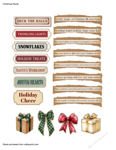Christmas Words