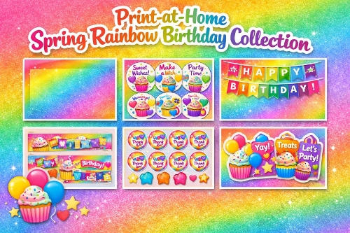 Summer Rainbow Birthday Collection