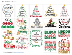 Colourful Christmas Quotes 2