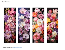 Floral Bookmarks