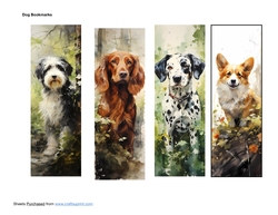 Dog Bookmarks